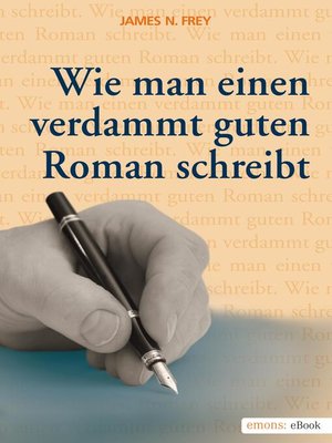 cover image of Wie man einen verdammt guten Roman schreibt 1